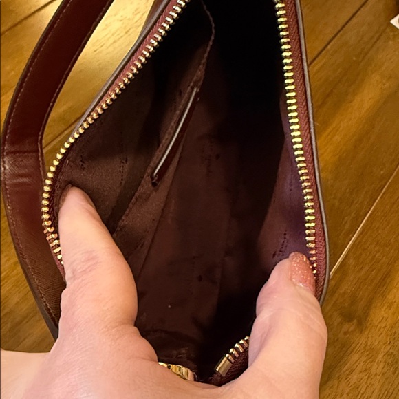 Like new Kate Spade purse and card wallet set! Rich burgundy floral! - Picture 6 of 11